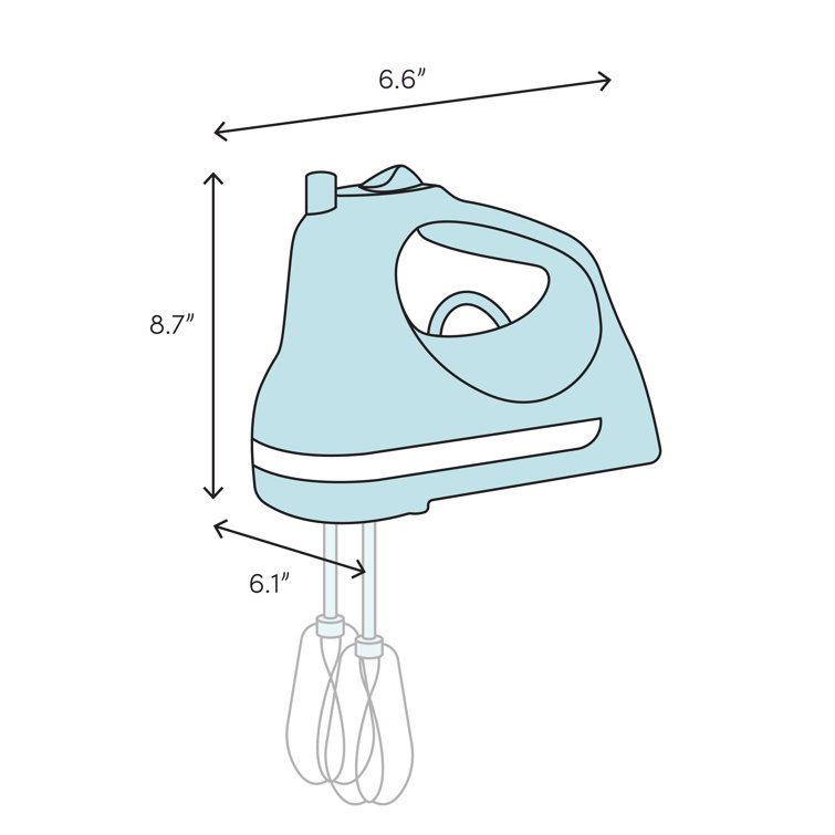 Betty Crocker 7 Speed Qt. Hand Mixer & Reviews Wayfair
